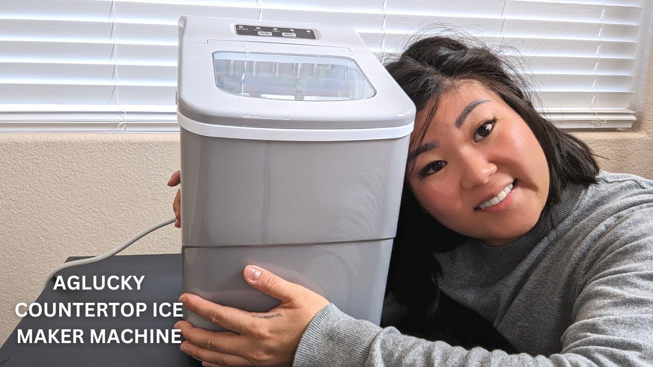 AGLUCKY Ice Makers Review - YouTube
