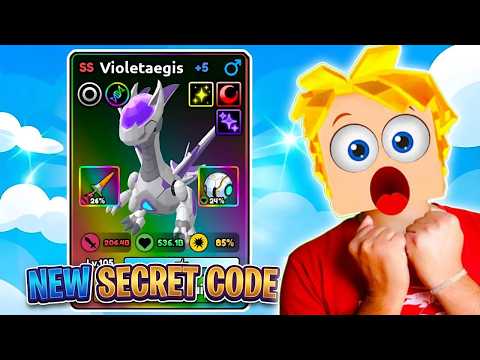 NEW SECRET CODE AND STRONGEST SS POKEMON IN ROBLOX CATCH A MONSTER 
