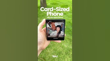 🤩 Card-sized phone from iKKO! ❤️#ikko #smartphone #miniphone #mindone #ikkophone