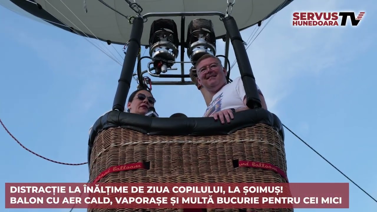 DISTRACȚIE LA ÎNĂLȚIME DE ZIUA COPILULUI, LA ȘOIMUȘ!