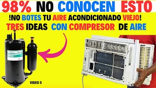 Tres Proyectos Ingeniosos con un Compresor de Aire Acondicionado!!  Proyectos DIY by Danny Electrónica y Más 1,321 views 3 weeks ago 12 minutes, 40 seconds