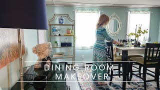 Colorful Dining Room Makeover 🍽
