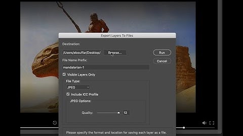 PS Export Layers to Files script