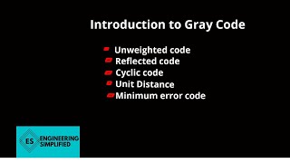 Introduction to gray code in hindi #graycode #unweightedcode #reflectivecode #cycliccode #easy #indi
