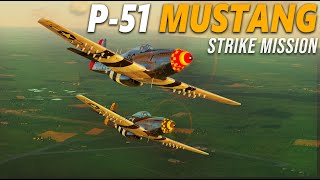 P51 Mustang Strike Mission | Channel Map | Digital Combat Simulator | DCS |