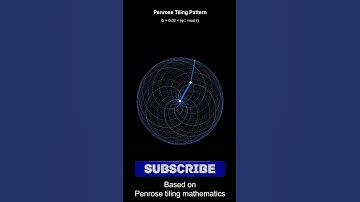 Penrose Tiling Pattern  #fractal #asmr #mathematics #mathisbeautiful