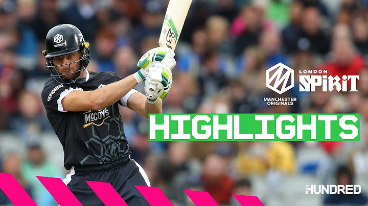 Buttler Hits 5 Sixes | Highlights - Manchester Originals v London Spirit | The Hundred 2023
