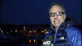 Ice disc in Westbrook spinning again, thanks to local paddle-board hero