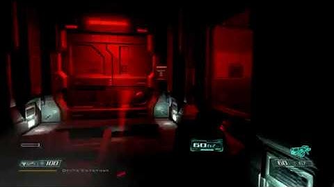 Doom 3 part 13 sub machine gun