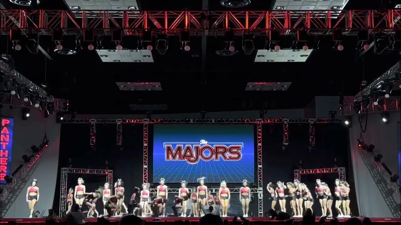 CHEER ATHLETICS PANTHERS THE MAJORS 2023 PRACTICE ROUND YouTube