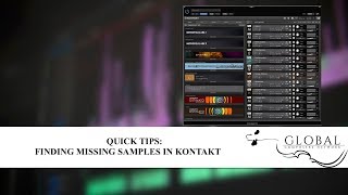 Quick Tips: Finding missing samples in Kontakt