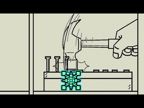 Rhythm Hell Hammer Time but it's Geometry Dash
