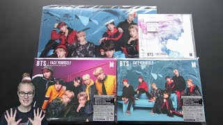 Unboxing BTS 防彈少年團 3rd Japanese Studio Album FACE YOURSELF [Set: Type B, C & Normal Edition]