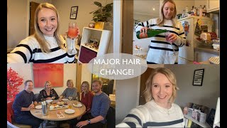 DRAMATIC HAIR CUT! Celebrating my 25th Birthday!  Birthday Vlog || Facing Perfect