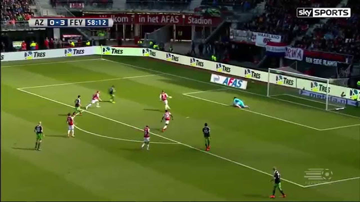 AZ Alkmaar vs Feyenoord 1:4 ~  All Goals & Highlights 2015 HD