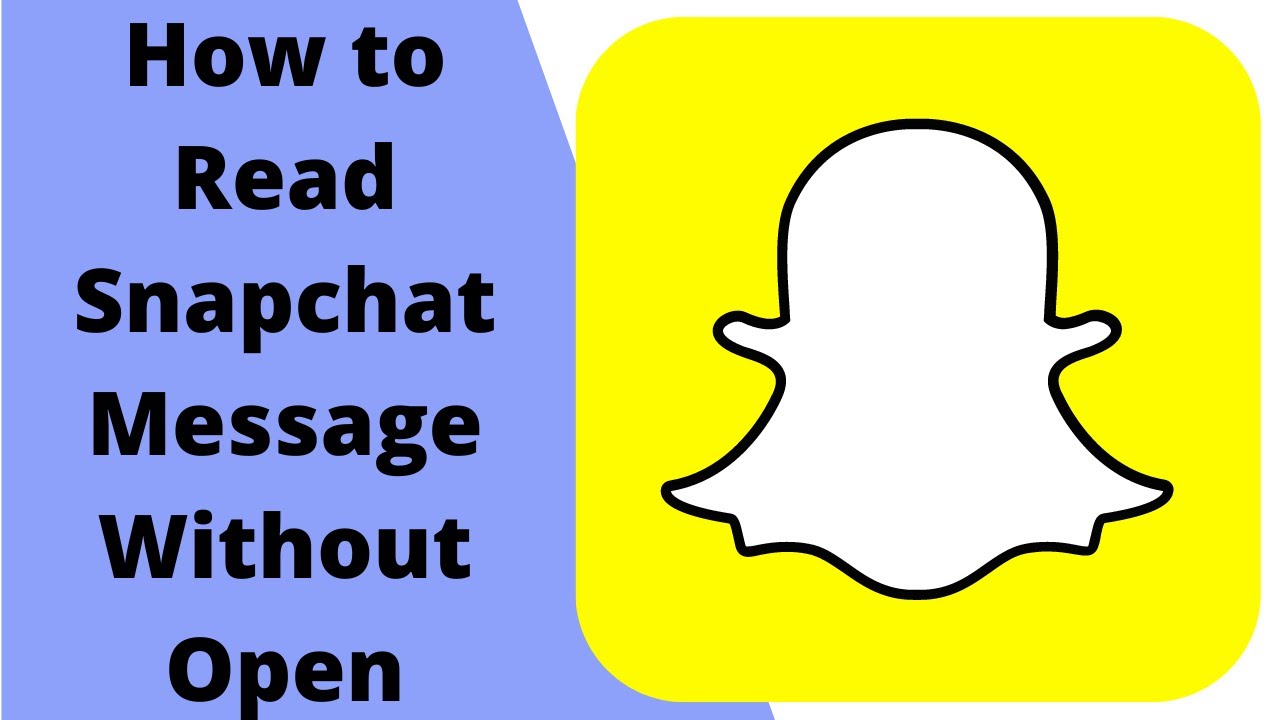 How to read snapchat messages without opening them in 2021 Read Snap