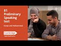B1 Preliminary Speaking test - Kenza and Mohammed | Cambridge English