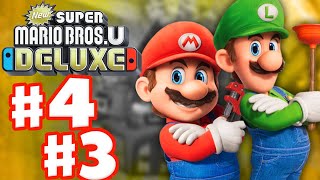 New スーパーマリオブラザーズ U デラックス】ワールド 3&4 (キノピコ