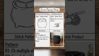 Trendy witchy tutorial 10 / desk caddy / DIY crochet idea