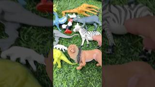 Dinosaur toy 🥰 review video, animal playing toy🐯🦖😍#asmr #toys #dinosaur #jurassicworld #unboxing
