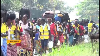 Nebbi Diocese faithful walk - Pilgrims to spend a night in Kigumba-Kiryandongo district