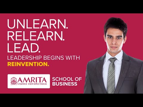 Amrita MBA — Lead with Purpose. Shape the Future.