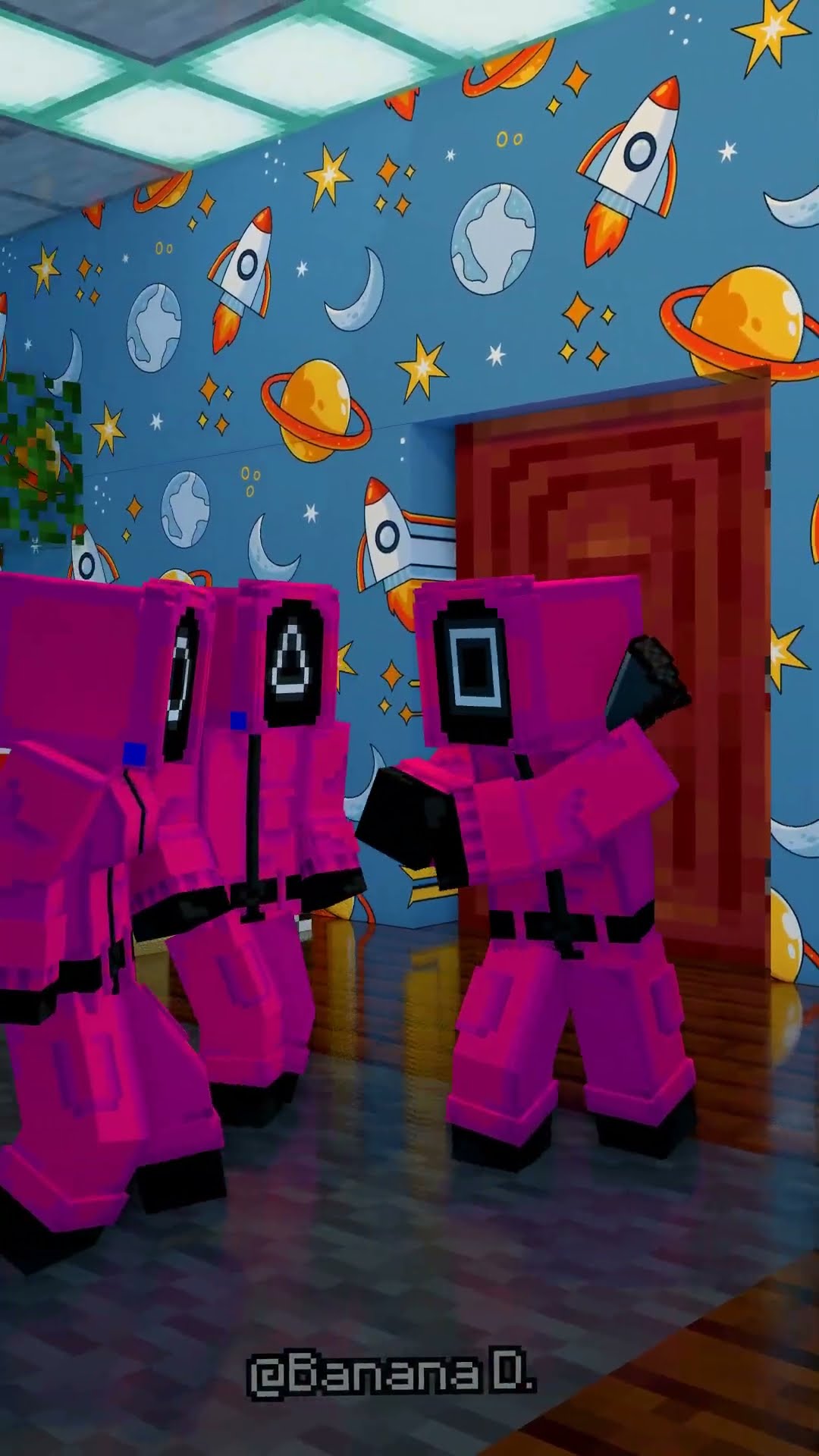 Squid game love battle in Sleeping room at 3am