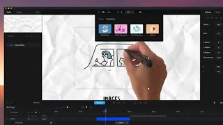 How to use the Doodle effect with any element | CS Animation Software