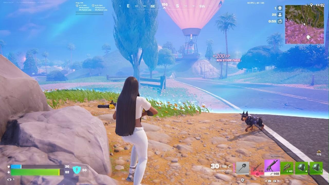 Fortnite battle royal zero build