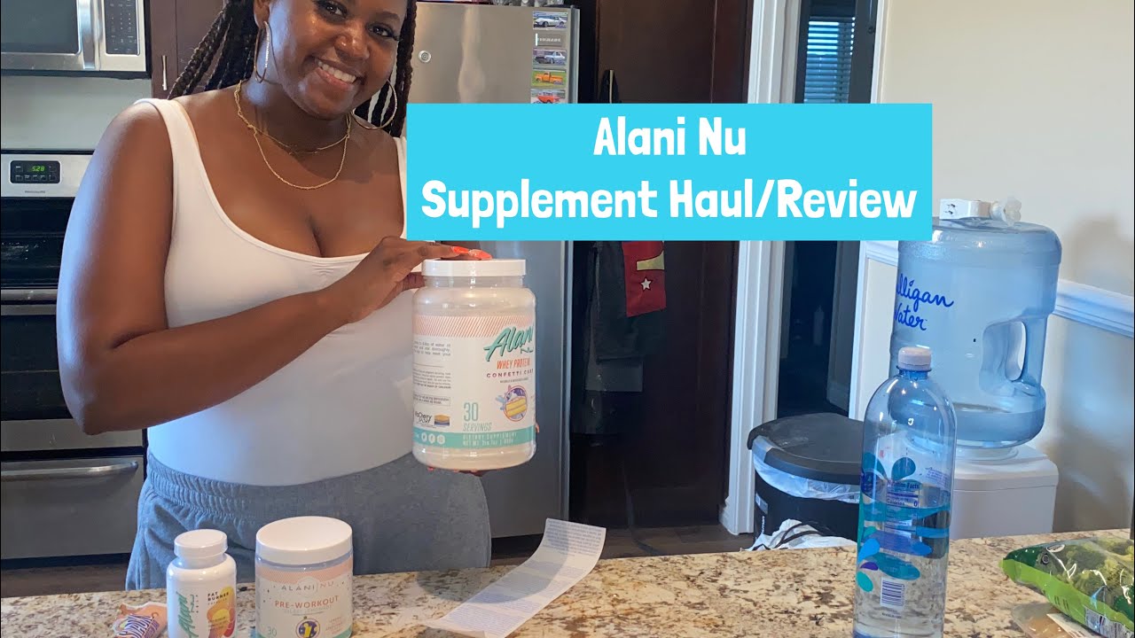Alani Nu Supplement Haul and Review | protein powder, protein bar, pre workout and fat burn pills