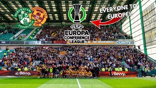 WE ARE GOING TO EUROPE!! Hibs 0-1 Motherwell MATCH VLOG!!