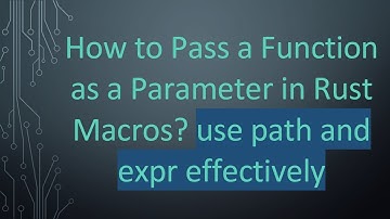 How to Pass a Function as a Parameter in Rust Macros? use path and expr effectively