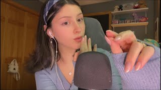 ASMR FAST Spit Painting 🫧 face attention, mouth sounds, hand movements, foley style :) screenshot 5