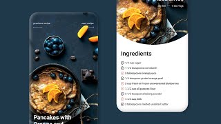 Recipes | App Design | Figma | Speed Art screenshot 5