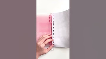 A5 Ring Binder Notebook from Kokuyo Stationery 📒  %•#Stickerrific