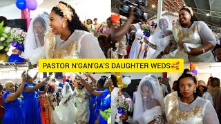 SEE HOW PASTOR N'GAN'GA'S DAUGHTER WAS RECEIVED LIKE A QUEEN DURING HER WEDDING 🥰