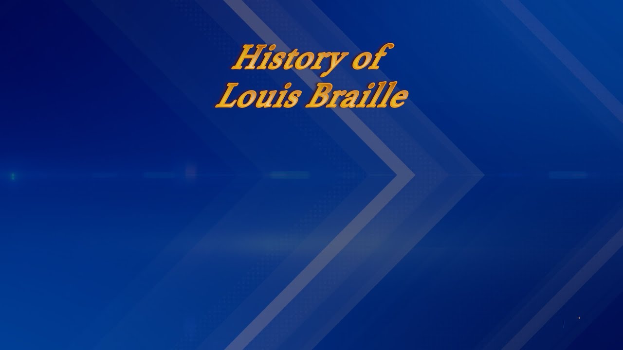 Abled and on Air History of Louis Braille YouTube