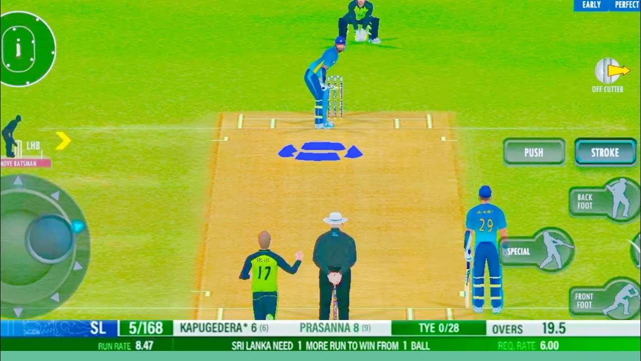 Last Ball Drama - Sri Lanka vs Australia | Real Cricket 22™