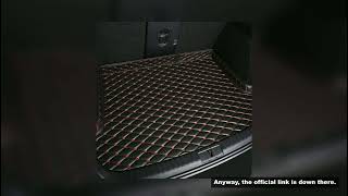 Career Overview Artificial Leather Customized Car Trunk Mat for Alfa Romeo Giulia 2017-2022 Stelvio 2017-2022 Car Ac