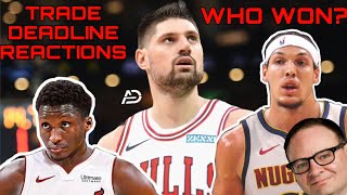 Reacting to a CRAZY 2021 NBA Trade Deadline