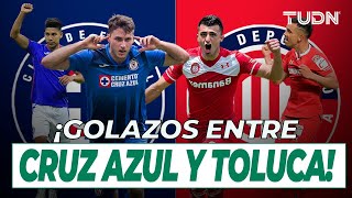 ¿Que no se olviden estas joyas! ¡IMPERDIBLES GOLAZOS ENTRE CRUZ AZUL Y TOLUCA! | TUDN