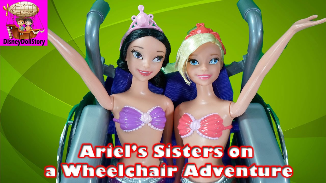 Ariel's Sisters on a Wheelchair Adventure -Part 9 - The Mermaid Series