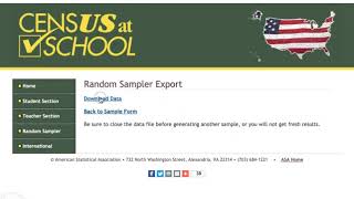 Census at School Random Sampler
