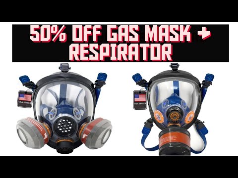 50% Off Gas Mask & RESPIRATOR Sale