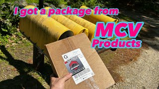 I got a package from MCV Products, let’s take a look inside! 
