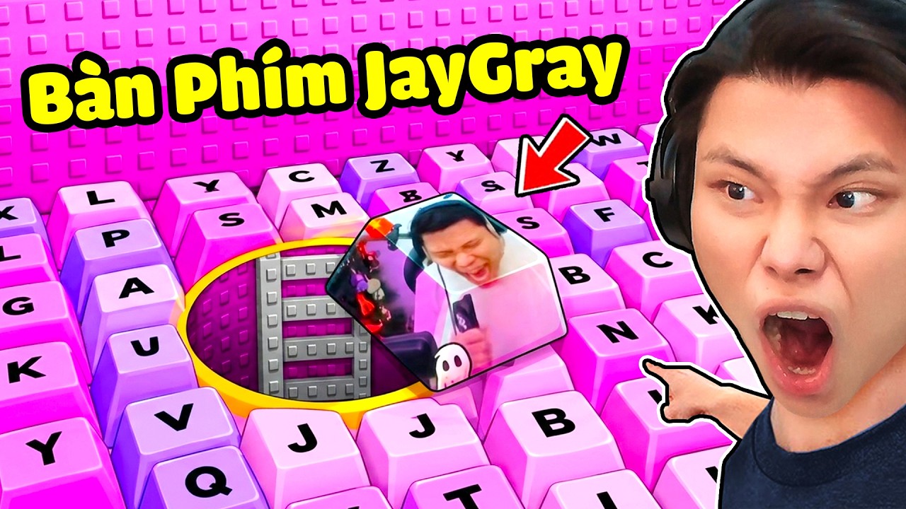 [ROBLOX] JayGray Tìm Thấy Bàn Phím Của CHÍNH MÌNH✨🤫Thử Thách +1 Keyboard ASMR Đinh Hoàng Thanh