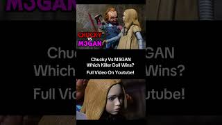 CHUCKY VS M3GAN OUT NOW #chucky #m3gan #stopmotion #horror