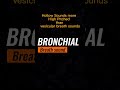 Bronchial Breath sounds on auscultation 🫁🩺 #lungshealth #breathing #breathe #medicine