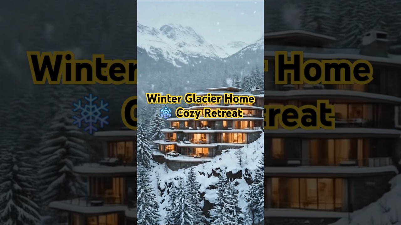 Winter Mountain House with Hot Spring ♨️ Luxury Escape