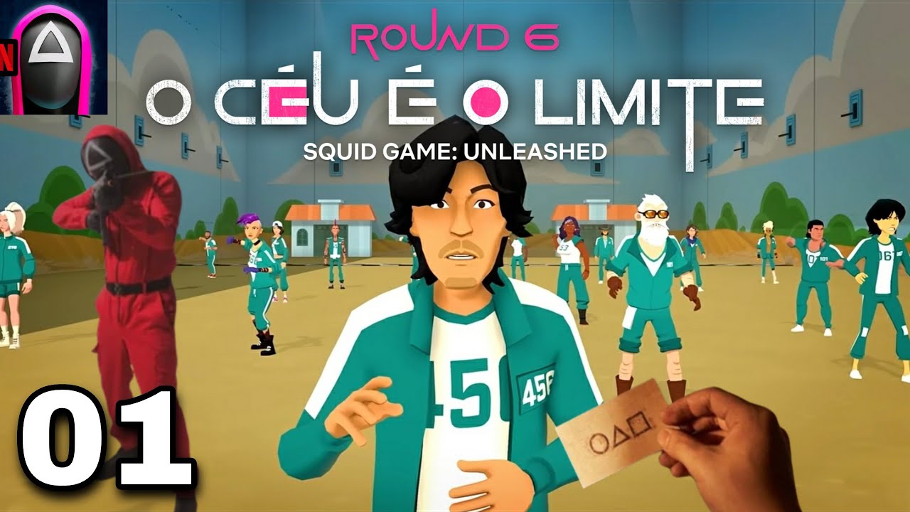 ENTREI PARA O ROUND 6 😱 / ROUND 6 O CÉU É O LIMITE #round6oceueolimite ...